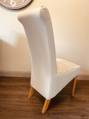 Dining Chair Covers J F, Cream Dining Chair Cover